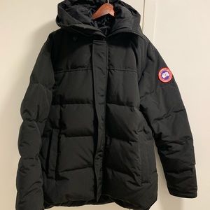 Canada Goose Men’s McMillian Parka Black Size L